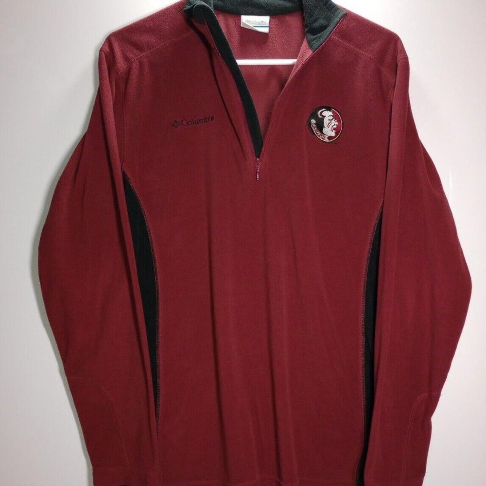 Florida State Seminoles Champion College Fleece Half Zip Pullover Men's Size S